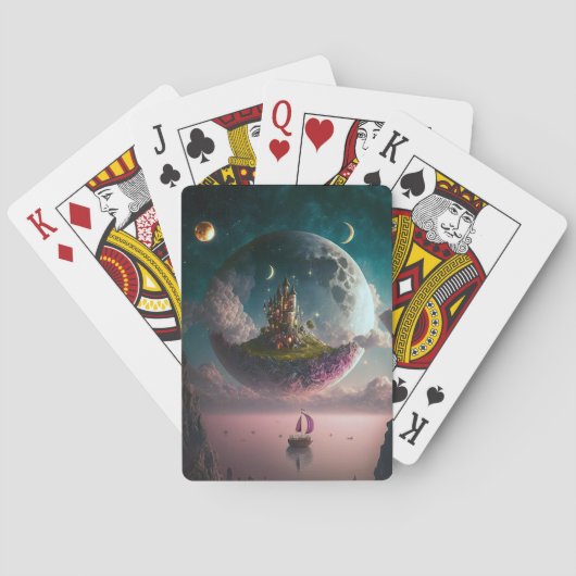 キャッスルインザムーンアートファンタジートランプ トランプ (裏面)