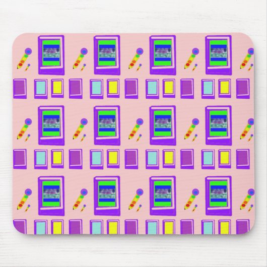 キャッスルイン宇宙マウスパッド マウスパッド (正面)