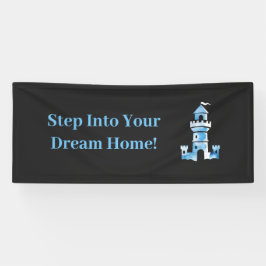 キャッスルウォーターカラーアートウェルカムバナー 横断幕