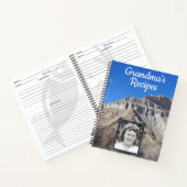 キャッスルカントリーフォトおばあちゃんのレシピ帳 ノートブック (内部)
