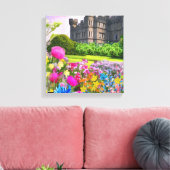 キャッスルガーデン キャンバスプリント (インサイチュ (リビング))
