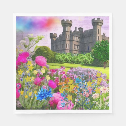 キャッスルガーデン スタンダードランチョンナプキン (正面)