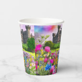 キャッスルガーデン 紙コップ (裏面)