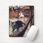 キャッスルキャットラッカムイラストレーション マウスパッド (マウス)