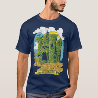キャッスルグレイスカル・マスターズ・オブ・ザ・ユニバース Tシャツ