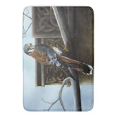 キャッスルケストレルバード バスマット (正面縦)