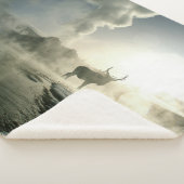 キャッスルゲイザーでのエルクサンライズシルエット シェルパブランケット (3/4)