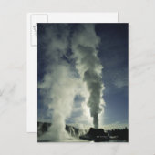 キャッスルゲイザーイエローストーン国立公園 ポストカード (正面/裏面)