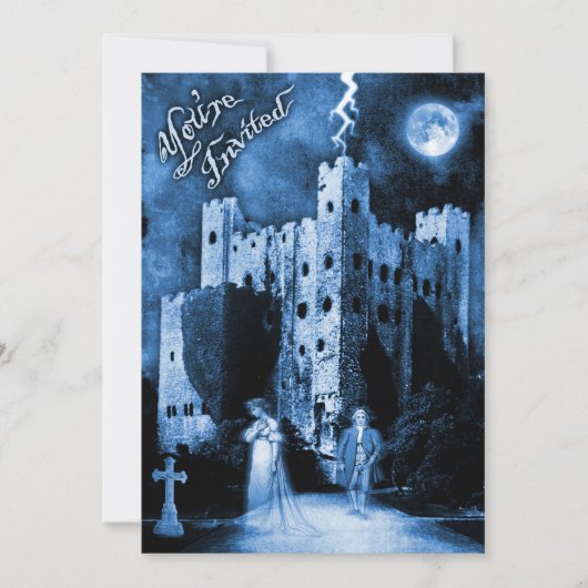 キャッスルゴ幽霊のよく出るシックハローウィンパーティ 招待状 (正面)