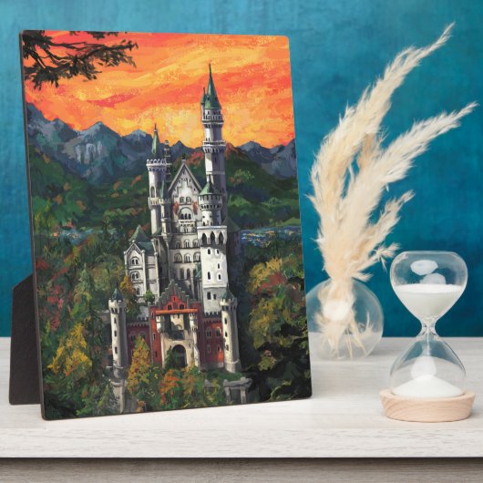 キャッスルシュロスノイシュヴァンシュタイン フォトプラーク (側面)