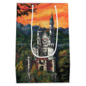 キャッスルシュロスノイシュヴァンシュタイン ミディアムペーパーバッグ (裏面)