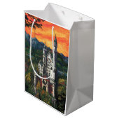 キャッスルシュロスノイシュヴァンシュタイン ミディアムペーパーバッグ (裏面アングル)