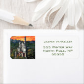 キャッスルシュロスノイシュヴァンシュタイン ラベル (インサイチュ)