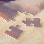 キャッスルスカイクラウドファンタジーアートジグソーパズル ジグソーパズル (側面)