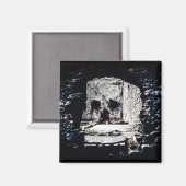 キャッスルスカル マグネット (正面/裏面)