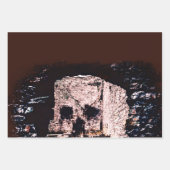 キャッスルスカル ラッピングペーパーシート (正面3)