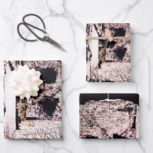 キャッスルスカル ラッピングペーパーシート (正面)