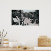 キャッスルスクエア、ベルファスト、c.1902 ポスター (キッチン)