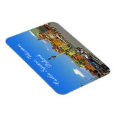 キャッスルスクエア、ワルシャワ、ポーランド マグネット (右側)