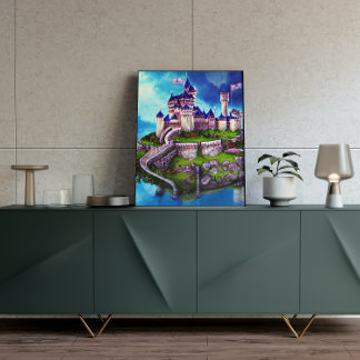 キャッスルデジタルファンタジーアートポスター#02 ポスター