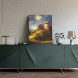 キャッスルデジタルファンタジーアートポスター#05 ポスター