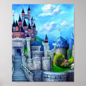 キャッスルデジタルファンタジーアートポスター#06 ポスター (正面)