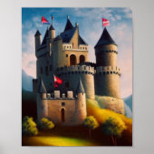 キャッスルデジタルファンタジーアートポスター#06 ポスター (正面)