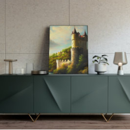 キャッスルデジタルファンタジーアートポスター#10 ポスター