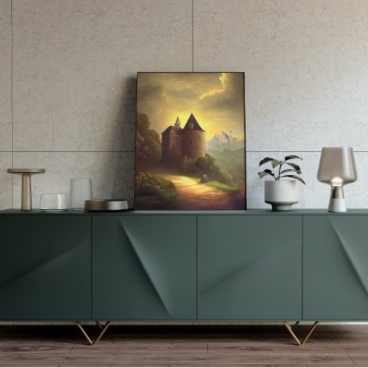 キャッスルデジタルファンタジーアートポスター#11 ポスター