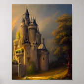 キャッスルデジタルファンタジーアートポスター#12 ポスター (正面)