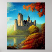 キャッスルデジタルファンタジーアートポスター#13 ポスター (正面)
