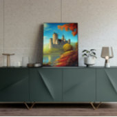 キャッスルデジタルファンタジーアートポスター#13 ポスター