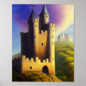キャッスルデジタルファンタジーアートポスター#14 ポスター (正面)