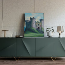 キャッスルデジタルファンタジーアートポスター#16