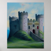 キャッスルデジタルファンタジーアートポスター#16 ポスター (正面)