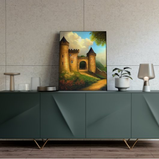 キャッスルデジタルファンタジーアートポスター#17 ポスター