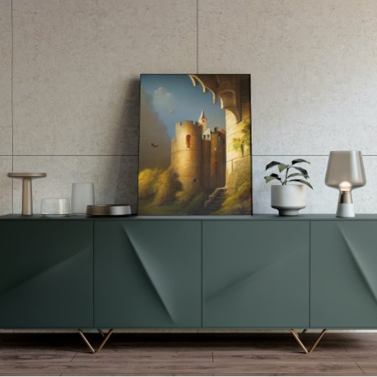 キャッスルデジタルファンタジーアートポスター#18 ポスター