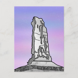 キャッスルトワータ キャッスルトン ロック ポストカード