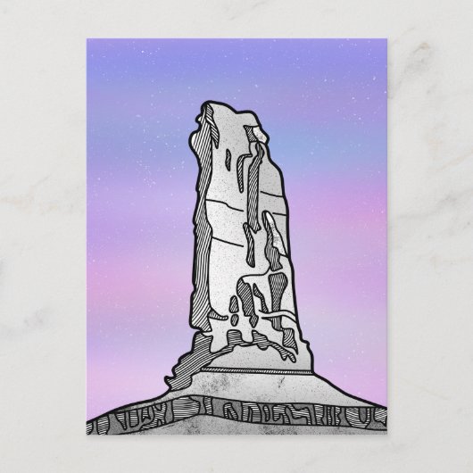 キャッスルトワータ キャッスルトン ロック ポストカード (正面)