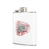 キャッスルトンタワー登山カラビナー フラスク (左)