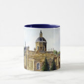キャッスルハワードノースヨークシャー絵画ウォーターカラー マグカップ (中央)