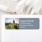 キャッスルハワードノースヨークシャー絵画ウォーターカラー ラベル (インサイチュ)