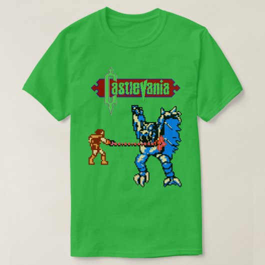 キャッスルバニア最後のボス Tシャツ (デザイン正面)