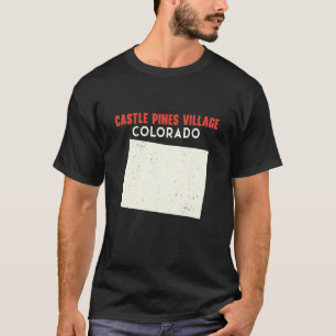 キャッスルパインズビレッジコロラドUSA州アメリカントル Tシャツ