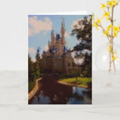 キャッスルパステルスケッチ カード (黄色い花)