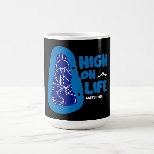 キャッスルヒルアルピニスニュージーランド コーヒーマグカップ (中央)