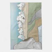 キャッスルヒルボルダングニュージーランド キッチンタオル (縦)