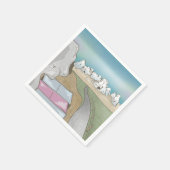 キャッスルヒルボルダングニュージーランド スタンダードカクテルナプキン (角)