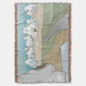 キャッスルヒルボルダングニュージーランド スローブランケット (正面縦)