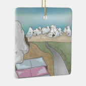 キャッスルヒルボルダングニュージーランド セラミックオーナメント (右)